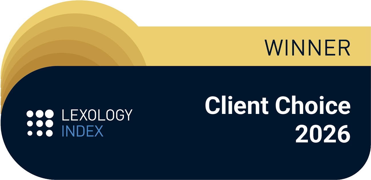 Logo Recognizing Global Sports Advocates, LLC's affiliation with Lexology Index