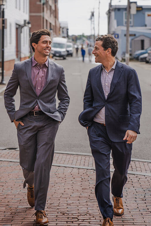 Greene and Kaiser exiting City Hall